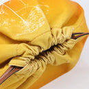 LOEWE Parauzui Visa Collaboration Purse Pouch Canvas Orange Auth 203609-6