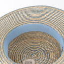 GUCCI Hat Straw L Light Blue Auth 203618M-11