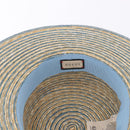GUCCI Hat Straw L Light Blue Auth 203618M-13