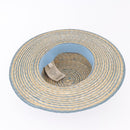 GUCCI Hat Straw L Light Blue Auth 203618M-8