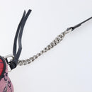 GUCCI GG Canvas GG Marmont Chain Bag Multicolor Silver 447632 Auth 203621-9