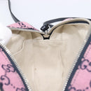 GUCCI GG Canvas GG Marmont Chain Bag Multicolor Silver 447632 Auth 203621-23