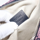 GUCCI GG Canvas GG Marmont Chain Bag Multicolor Silver 447632 Auth 203621-12