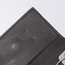 GUCCI GG Canvas Guccissima Key Case Leather Dark Brown Silver 138093 Auth 203625-16