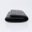 GUCCI GG Canvas Guccissima Key Case Leather Dark Brown Silver 138093 Auth 203625-4