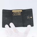 LOUIS VUITTON Empreinte Multicles 6 Key Case Black M64421 LV Auth 203628-8