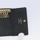 LOUIS VUITTON Empreinte Multicles 6 Key Case Black M64421 LV Auth 203628-20