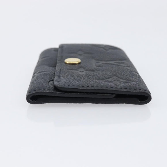 LOUIS VUITTON Empreinte Multicles 6 Key Case Black M64421 LV Auth 203628