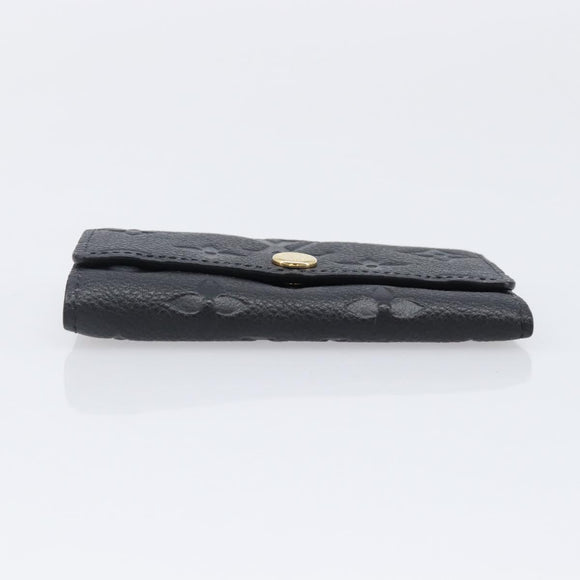 LOUIS VUITTON Empreinte Multicles 6 Key Case Black M64421 LV Auth 203628