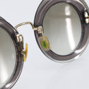 Miu Miu Sunglasses Plastic Gold Tone Auth 203629-17