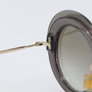 Miu Miu Sunglasses Plastic Gold Tone Auth 203629-18