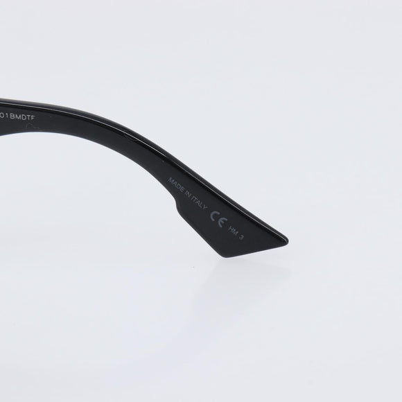 Christian Dior Sunglasses Plastic Black Gold Auth 203630M