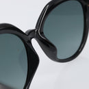 Christian Dior Sunglasses Plastic Black Gold Auth 203630M-15