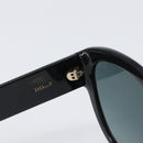 Christian Dior Sunglasses Plastic Black Gold Auth 203630M-17