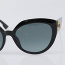 Christian Dior Sunglasses Plastic Black Gold Auth 203630M-6