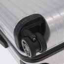 RIMOWA Carry Case Polycarbonate Plastic Silver Auth 203631A-18