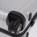 RIMOWA Carry Case Polycarbonate Plastic Silver Auth 203631A-19