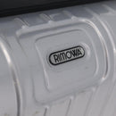 RIMOWA Carry Case Polycarbonate Plastic Silver Auth 203631A-26
