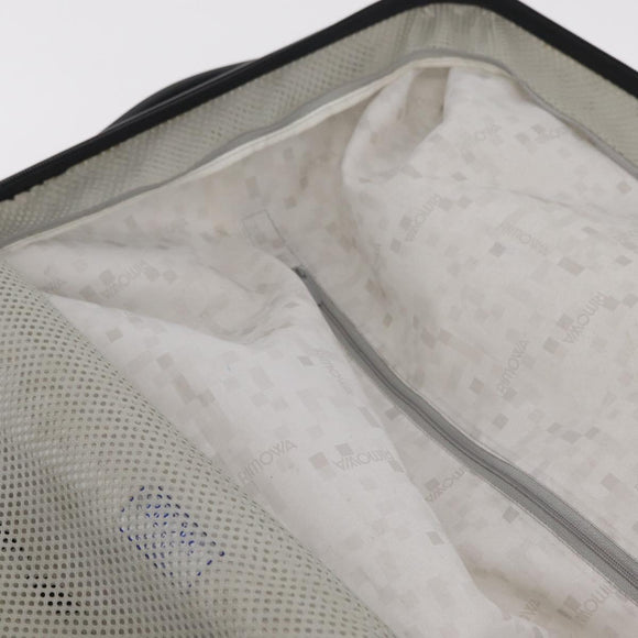 RIMOWA Carry Case Polycarbonate Plastic Silver Auth 203631A