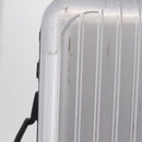 RIMOWA Carry Case Polycarbonate Plastic Silver Auth 203631A-3