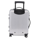 RIMOWA Carry Case Polycarbonate Plastic Silver Auth 203631A-4