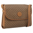 GUCCI Micro GG Supreme Shoulder Bag PVC Beige Gold 001 14 0712 Auth 203636-1