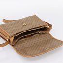 GUCCI Micro GG Supreme Shoulder Bag PVC Beige Gold 001 14 0712 Auth 203636-20