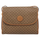 GUCCI Micro GG Supreme Shoulder Bag PVC Beige Gold 001 14 0712 Auth 203636-13
