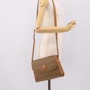 GUCCI Micro GG Supreme Shoulder Bag PVC Beige Gold 001 14 0712 Auth 203636-29