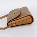 GUCCI Micro GG Supreme Shoulder Bag PVC Beige Gold 001 14 0712 Auth 203636-3