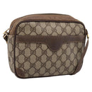 GUCCI GG Supreme Shoulder Bag PVC Beige Gold 007 115 6423 Auth 203641-1