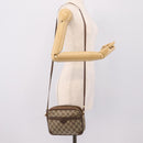 GUCCI GG Supreme Shoulder Bag PVC Beige Gold 007 115 6423 Auth 203641-27