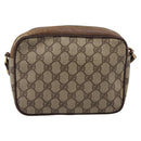 GUCCI GG Supreme Shoulder Bag PVC Beige Gold 007 115 6423 Auth 203641-3