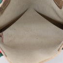 GUCCI GG Supreme Web Sherry Line Tote Bag PVC Beige Gold 40 02 003 Auth 203644-18