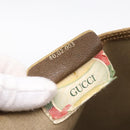 GUCCI GG Supreme Web Sherry Line Tote Bag PVC Beige Gold 40 02 003 Auth 203644-23