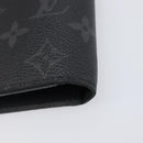 LOUIS VUITTON Monogram Eclipse Portefeuille Braza Wallet M61697 LV Auth 203645-8