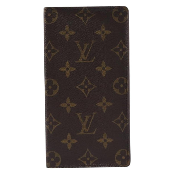 LOUIS VUITTON Monogram Porte Cartes Credit Billfold Wallet M60825 LV Auth 203646
