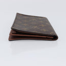 LOUIS VUITTON Monogram Porte Cartes Credit Billfold Wallet M60825 LV Auth 203646-5