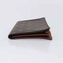 LOUIS VUITTON Monogram Porte Cartes Credit Billfold Wallet M60825 LV Auth 203646-6