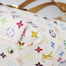 LOUIS VUITTON Monogram Multicolor Annie GM Tote Bag White M40303 LV Auth 203647-15