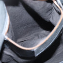 BALENCIAGA The Sunday Hand Bag Leather Navy 228750 Auth 203658V-22
