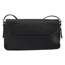 BALENCIAGA Shoulder Bag Satin Black Silver Auth 203659V-3