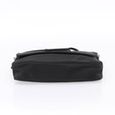 BALENCIAGA Shoulder Bag Satin Black Silver Auth 203659V-9
