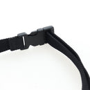 VALENTINO Shoulder Pouch Canvas Black Silver Auth 203663M-9