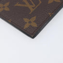 LOUIS VUITTON Monogram Macassar Coin Card Holder Green M82913 LV Auth 203665A-16