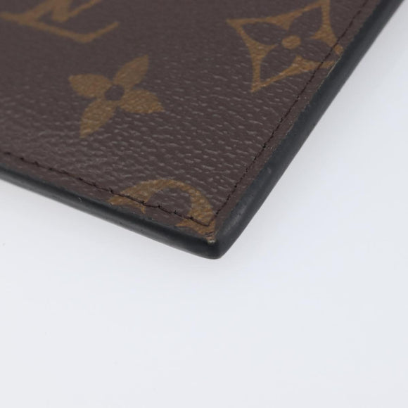 LOUIS VUITTON Monogram Macassar Coin Card Holder Green M82913 LV Auth 203665A