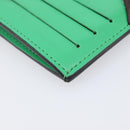 LOUIS VUITTON Monogram Macassar Coin Card Holder Green M82913 LV Auth 203665A-14