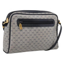 GUCCI GG Supreme Shoulder Bag PVC Navy Gold 007 39 0014 Auth 203669-1
