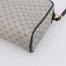 GUCCI GG Supreme Shoulder Bag PVC Navy Gold 007 39 0014 Auth 203669-12