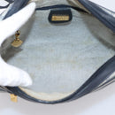 GUCCI GG Supreme Shoulder Bag PVC Navy Gold 007 39 0014 Auth 203669-16
